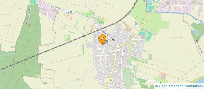 localisation de l'entreprise SCI MAVI 67  HRDT