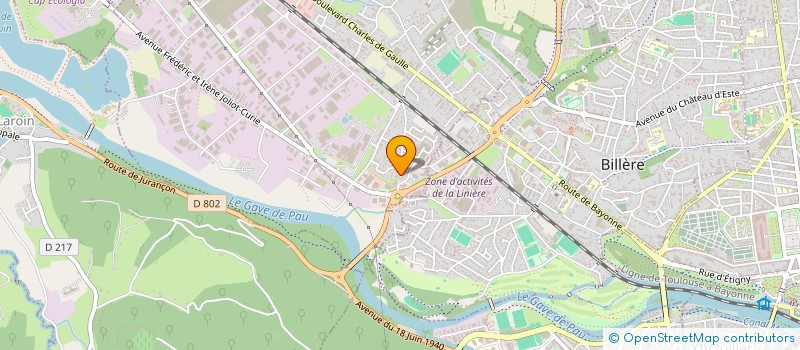 localisation de l'entreprise SCI MAVI à LONS