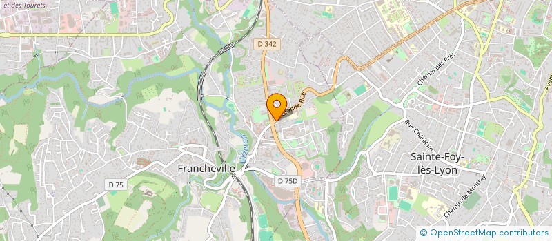 localisation de l'entreprise SCI MAVI  TASSIN-LA-DEMI-LUNE