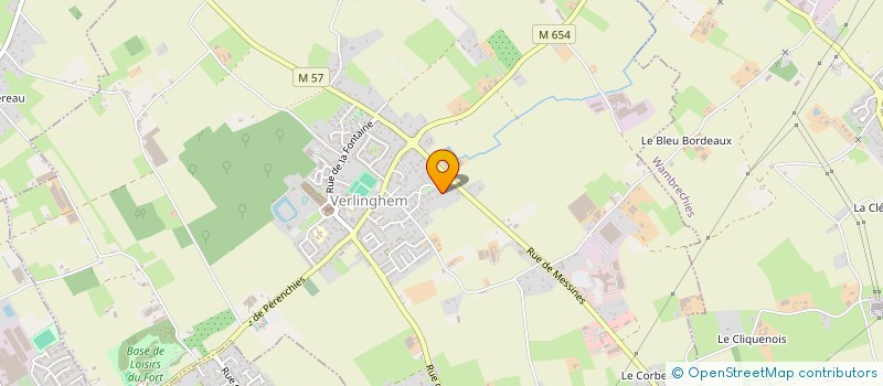 localisation de l'entreprise SCI MAVI  VERLINGHEM