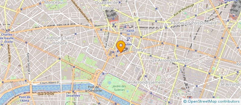 localisation de l'entreprise SCI MAVI  PARIS