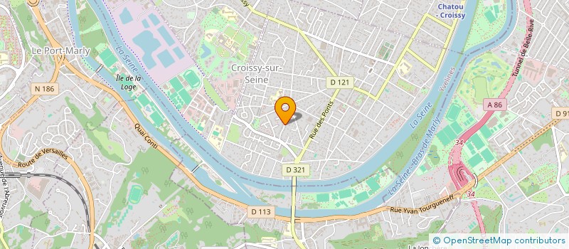 localisation de l'entreprise SCI MAVIBU à CROISSY-SUR-SEINE