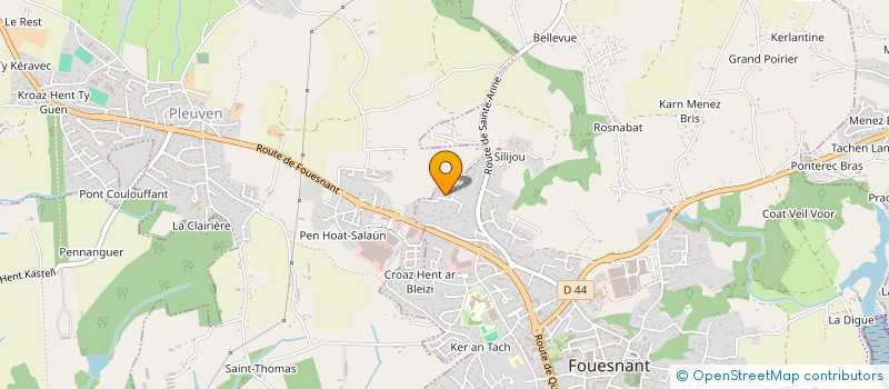 localisation de l'entreprise SCI MAVIC  PLEUVEN