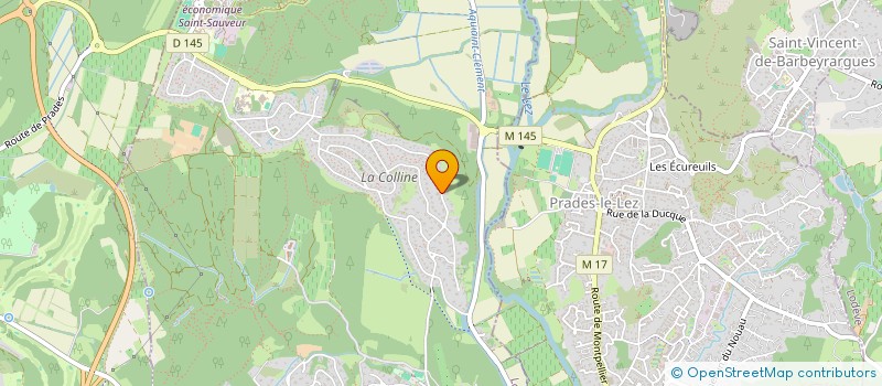 localisation de l'entreprise SCI MAVIE  SAINT-CLEMENT-DE-RIVIERE