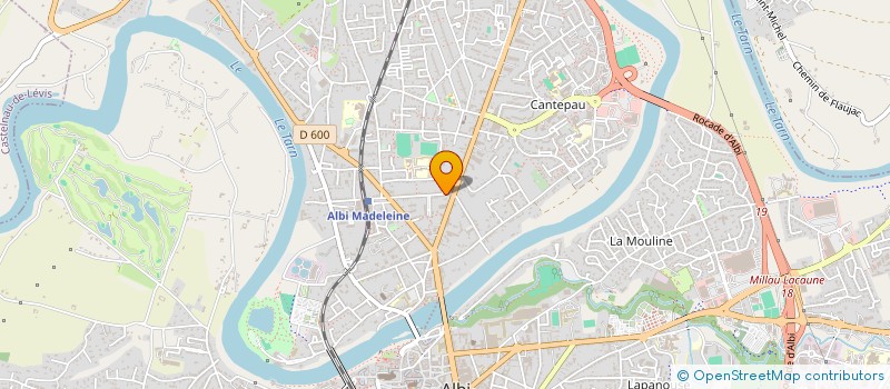 localisation de l'entreprise SCI MAVIE à ALBI