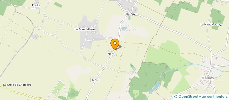 localisation de l'entreprise SCI MAVIE  LA ROCHE-RIGAULT