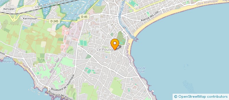 localisation de l'entreprise SCI MAVIJIB  LE POULIGUEN