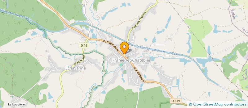 localisation de l'entreprise SCI MAVILAS à FRAHIER-ET-CHATEBIER