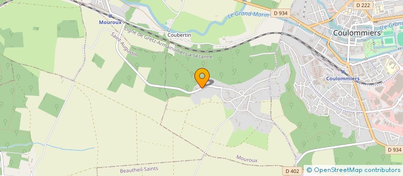 localisation de l'entreprise SCI MAVILUQUE  MOUROUX