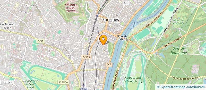 localisation de l'entreprise SCI MAVRA IMMO à SURESNES