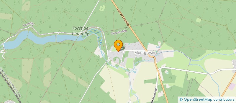 localisation de l'entreprise SCI MAVRE  ORRY-LA-VILLE