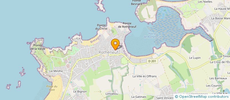 localisation de l'entreprise SCI MAVY  SAINT-MALO