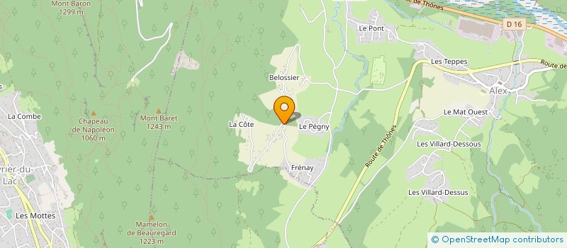 localisation de l'entreprise SCI MAVY  ALEX