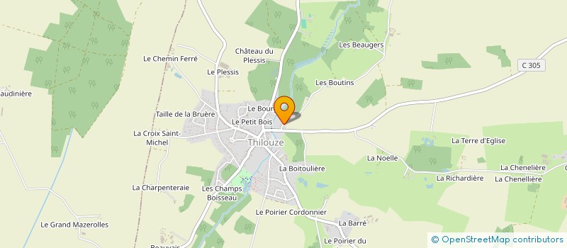 localisation de l'entreprise SCI MAVYS à THILOUZE