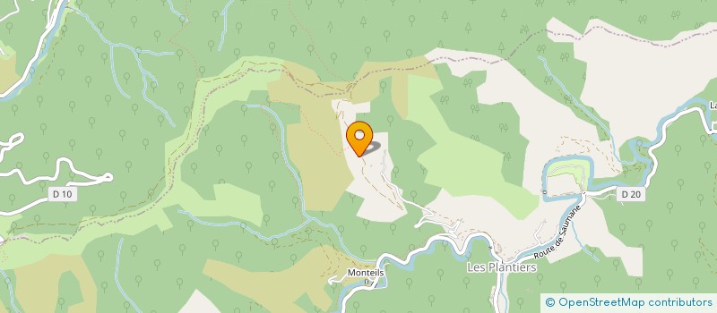 localisation de l'entreprise SCI MAWA  LES PLANTIERS