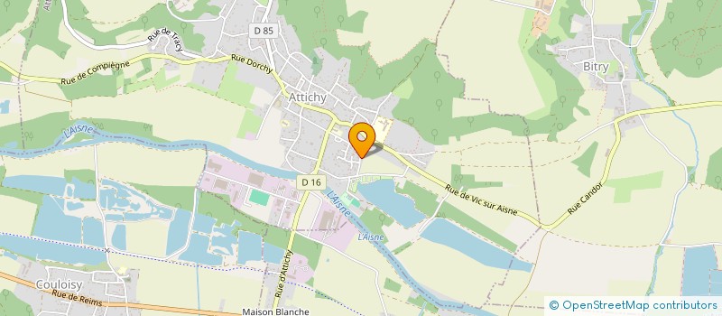 localisation de l'entreprise SCI MAWA  ATTICHY