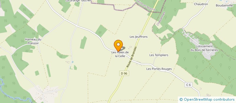 localisation de l'entreprise SCI MAWE'S  FERRIERES-EN-GATINAIS