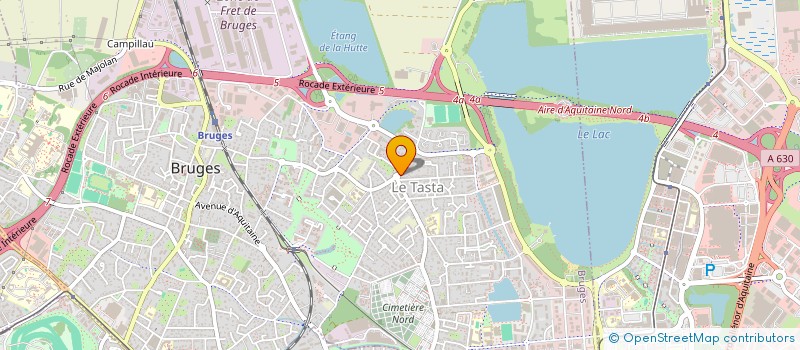 localisation de l'entreprise SCI MAWIL  BRUGES