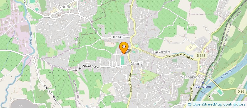 localisation de l'entreprise SCI MAX  CHARLY