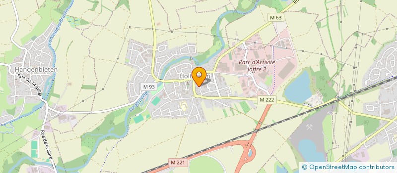 localisation de l'entreprise SCI MAX  HOLTZHEIM