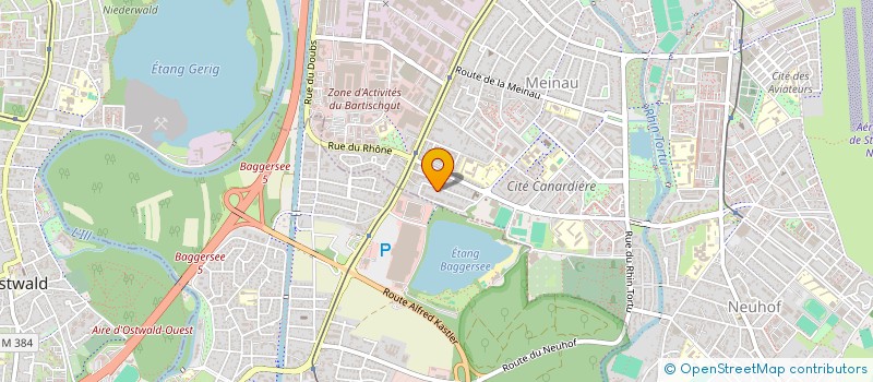 localisation de l'entreprise SCI MAX à STRASBOURG