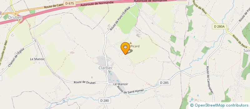 localisation de l'entreprise SCI MAX-ALEX  CLARBEC