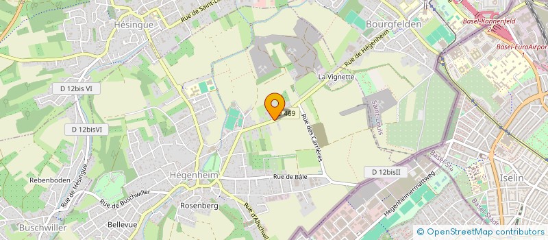 localisation de l'entreprise SCI MAX & CO  HEGENHEIM