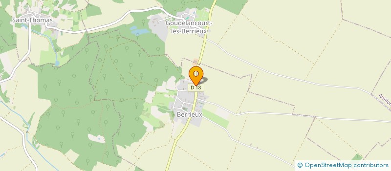 localisation de l'entreprise SCI MAX DES CARRIERES  BERRIEUX