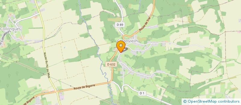 localisation de l'entreprise SCI MAX ET JENNIFER  CASTELVIEILH