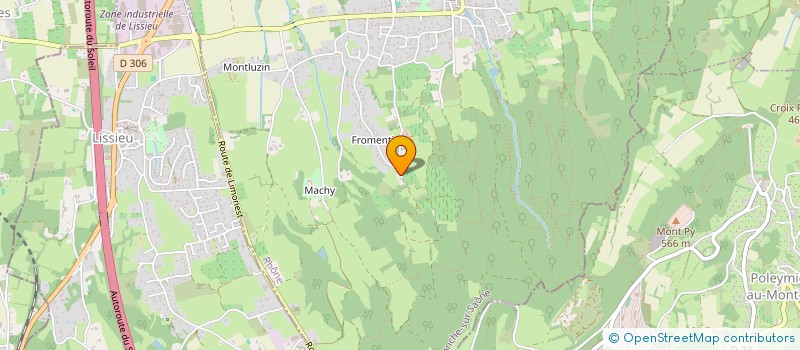 localisation de l'entreprise SCI MAX8  CHASSELAY