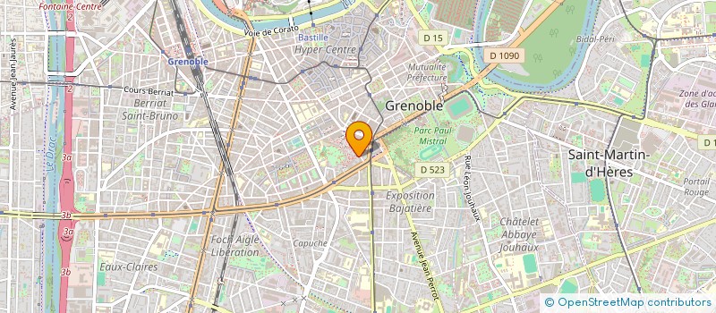 localisation de l'entreprise SCI MAXA  GRENOBLE