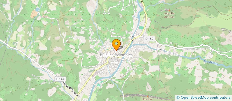 localisation de l'entreprise SCI MAXA à BUIS-LES-BARONNIES