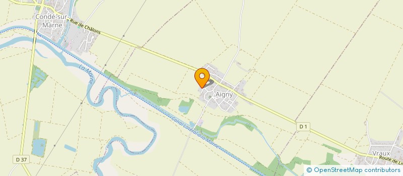 localisation de l'entreprise SCI MAXA  AIGNY