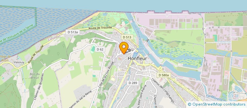 localisation de l'entreprise SCI MAXA HONFLEUR  HONFLEUR