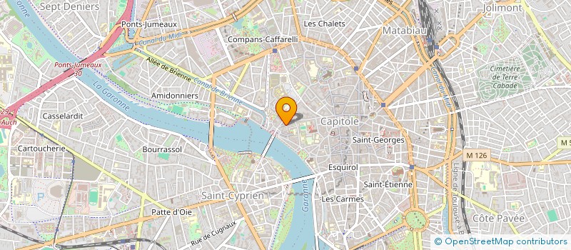 localisation de l'entreprise SCI MAXADENA à TOULOUSE