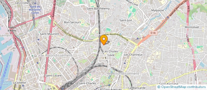 localisation de l'entreprise SCI MAXAIR à MARSEILLE