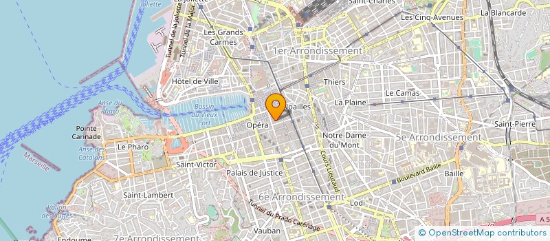 localisation de l'entreprise SCI MAXAL 13 à MARSEILLE