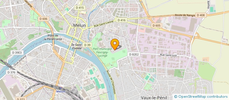 localisation de l'entreprise SCI MAXAL à VAUX-LE-PENIL