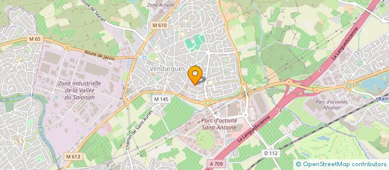 localisation de l'entreprise SCI MAXAMBRE à VENDARGUES