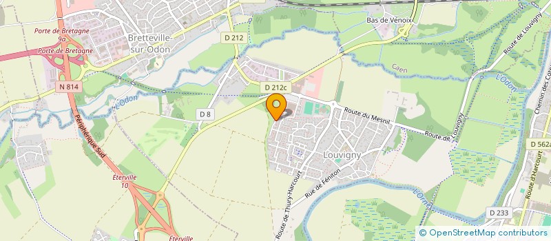 localisation de l'entreprise SCI MAXAMBRE  LOUVIGNY