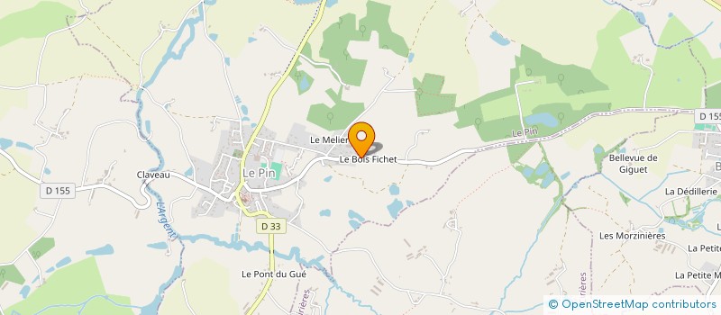 localisation de l'entreprise SCI MAXAN à LE PIN