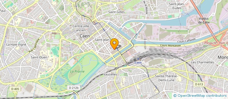 localisation de l'entreprise SCI MAXAN  CAEN