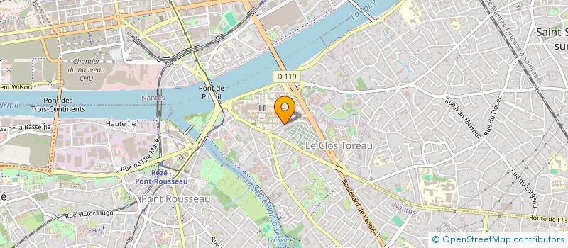 localisation de l'entreprise SCI MAXAN  NANTES