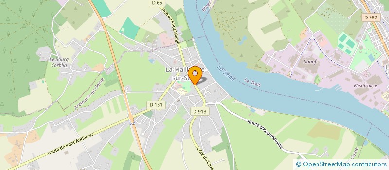 localisation de l'entreprise SCI MAXANDJO  ARELAUNE-EN-SEINE