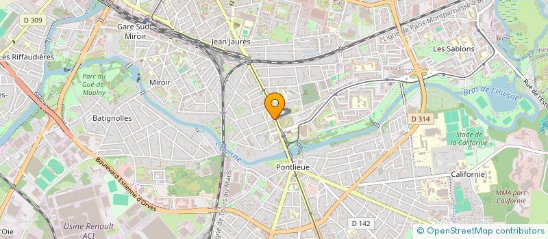 localisation de l'entreprise SCI MAXANDRE  LE MANS