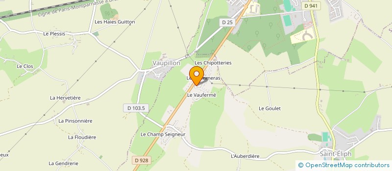 localisation de l'entreprise SCI MAXANT à SAINT-ELIPH