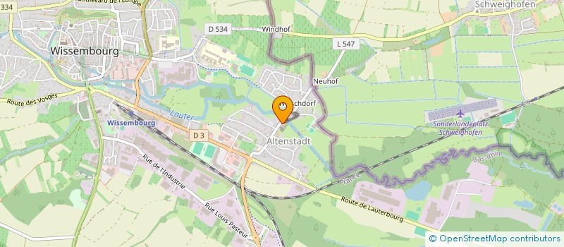 localisation de l'entreprise SCI MAXANT  RIEDSELTZ