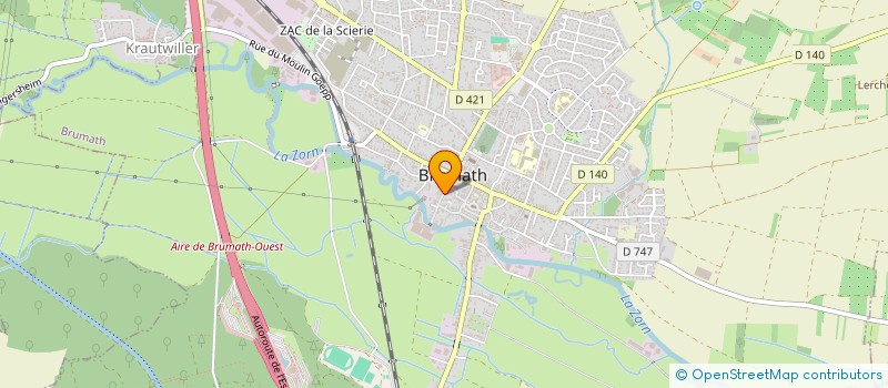 localisation de l'entreprise SCI MAXANT  WINGERSHEIM LES QUATRE BANS