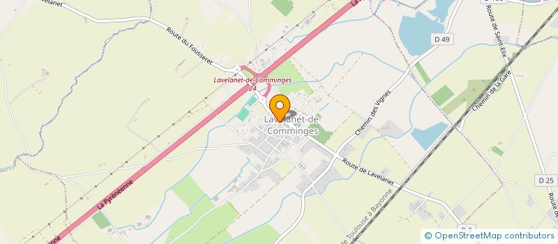 localisation de l'entreprise SCI MAXECO LAVELANET  LAVELANET DE COMMINGES