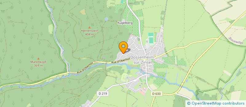 localisation de l'entreprise SCI MAXEDAN  DOSSENHEIM-SUR-ZINSEL